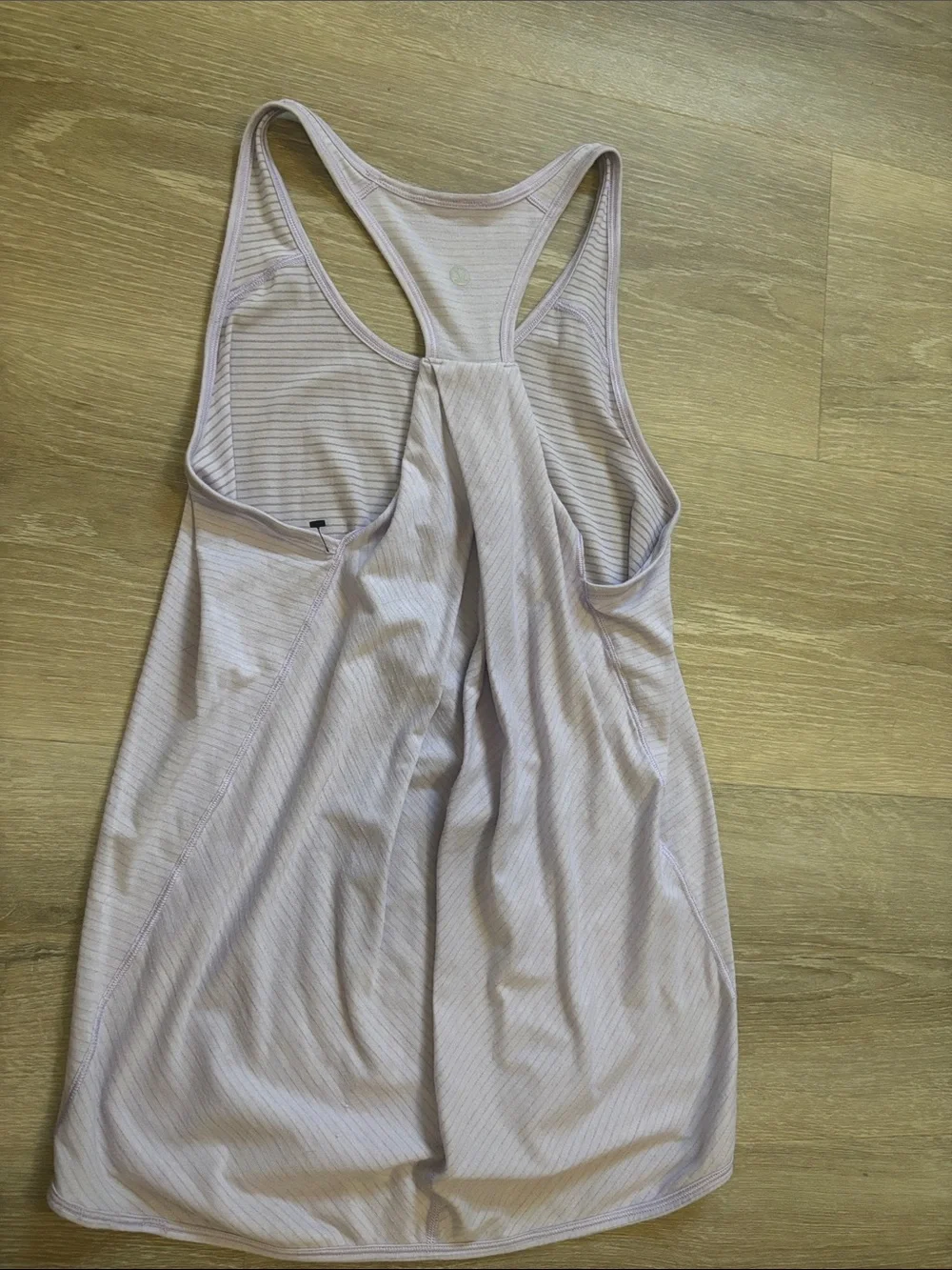lululemon athletica Pale Lavender Racerback Tank